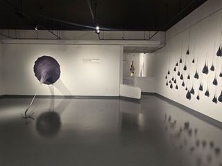 Anna Kristina Goransson, Tug and Pull, exhibition view at CVPA Campus Gallery / Photo credit: Viera Levitt