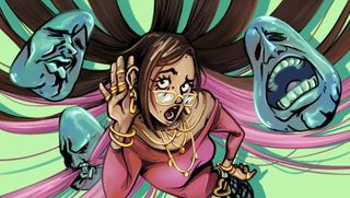 Alyssa Viveiros self-portrait