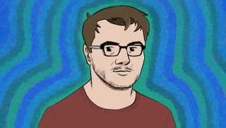 Eric Tippins self-portrait