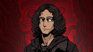 Max Buscaglia self-portrait