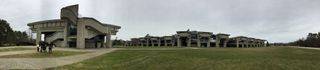 Sound artists visit SMTI Group 1 building, now known as UMass Dartmouth Liberal Arts/LARTS. Photo: Andy Graydon.  