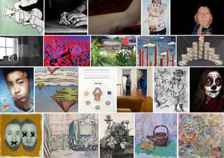 Emerging Young Artists 2018 poster, detail
