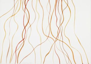 Spencer Finch, Falling Leaves (Oak), 2017