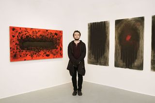 Joseph Schairer - Drawn to the Emptiness exhibition. Photo credit: Jeff Smudde 2021