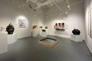 Gallery 244 installation of Variations in Clay