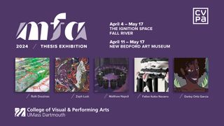 2024 MFA Thesis Exhibition postcard image