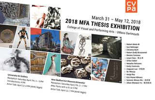 2018 MFA Exhibition postcard