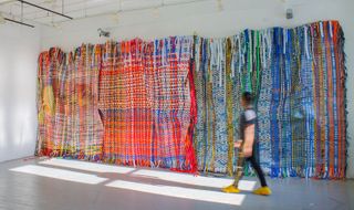 Bhen Alan, recycled plastic and canvas, 2022