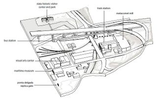 Site analysis by Northeastern M.Arch student Cyrus Dahmubed