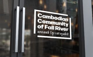 Samples of Dylan’s branding solutions for the Cambodian Community of Fall River. Courtesy of Dylan Kaplowitz.