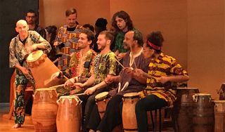 Kekeli Performing at Wesleyan University