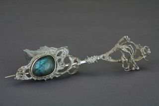 Labradorite Sea Brooch