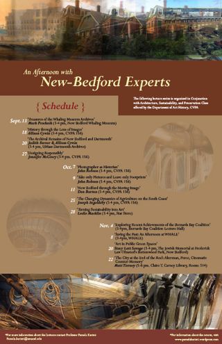 Poster: An afternoon with New Bedford Experts