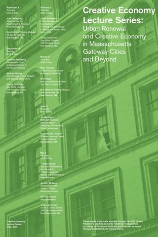Creative Economy lecture series poster