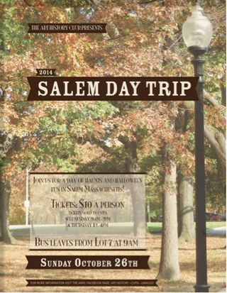 Salem day trip poster