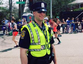 Justin March '14, Newton PD, Boston Marathon 2017