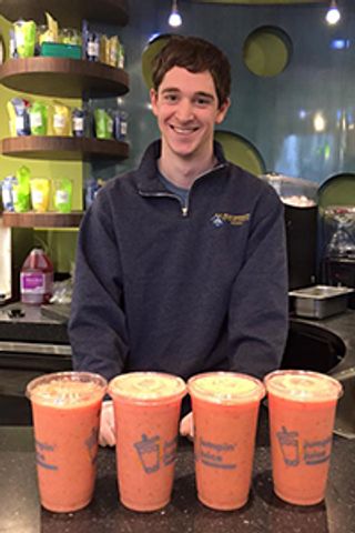 Sean Townsend at Jumpin' Juice