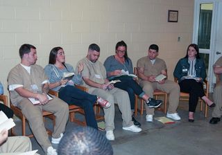 Inside-Out - Service Learning - Students learn side-by-side with Bristol County House of Corrections inmates.