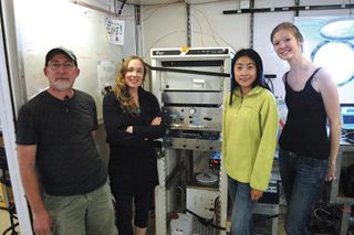 Annie Bourbonnais/SMAST research project studying nitrous oxide cycling