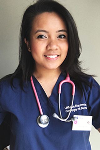 updated photo of Shereen Cruz, nursing uniform