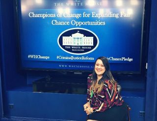 Jenyka Gassnola '17 at Champions for Change