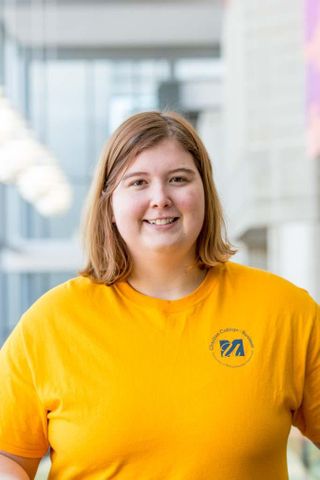 Charlton College of Business student ambassador Sarah Riecke