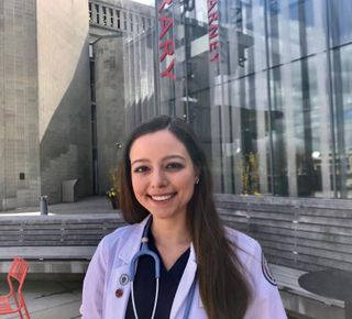 Veronica Fernandes, UMassD student majors in nursing, earns a BS in Nursing