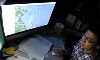 Chang Liu conducting research