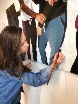 Taylor Maroney painting