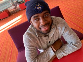 Edward Lundy '22, Marketing student-athlete in Men's Track and Field
