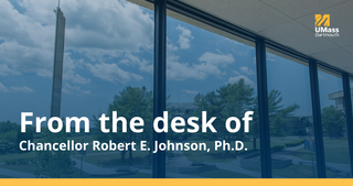 From the desk of Chancellor Robert E. Johnson, Ph.D. banner