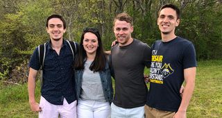 Family of four