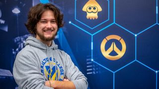 Christian Augat pictured in the Esports Lab