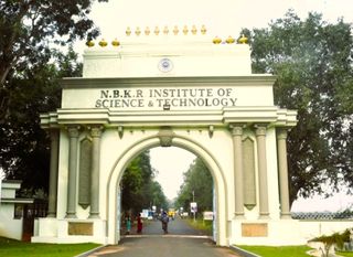 Entrance of the NBKRIST campus in India
