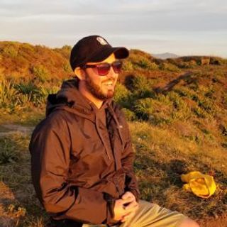 SMAST alumnus Caue Lazaneo in the field