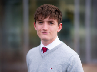 Physics major Tyler Carlson headshot