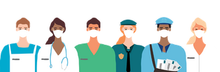 Front-line workers