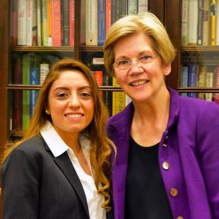 UMass Dartmouth student joins Sen. Warren for President Trump's address to Congress