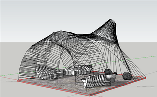 Rendering of sculpture