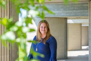 Nurse Hero Shelley Lynch being introduced at Fenway Park