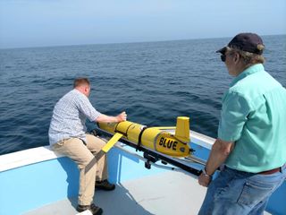 Glider Blue deployment