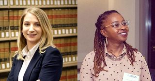 Kayla Venckauskas and Jaleesa Almonacy