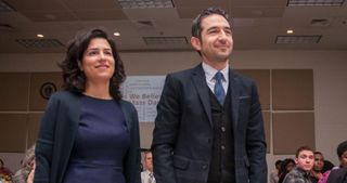 Arghavan Louhghalam and Mazdak Tootkaboni, Civil Engineering professors