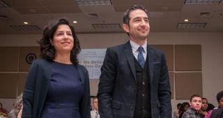 Arghavan Louhghalam and Mazdak Tootkaboni, Civil Engineering professors