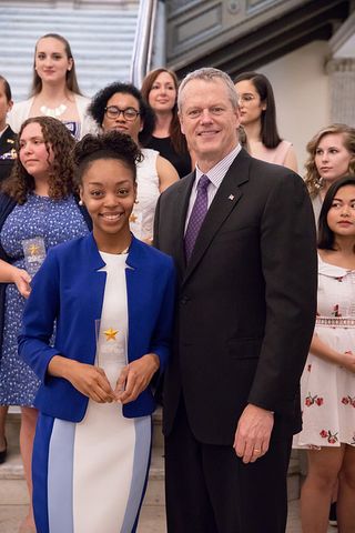 Student Charlemya Erasme