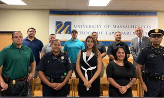 New Bedford Police Officers and Law Student