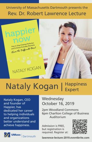 Poster for fall 2019 Lawrence Lecture event