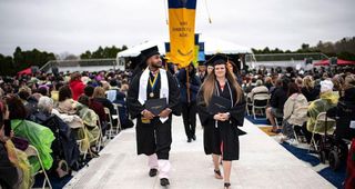 Commencement procession