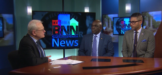 Chancellor Johnson and Trustee Jeffries on Talk Show