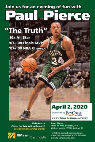 Flier for Center for Marketing Research Dinner